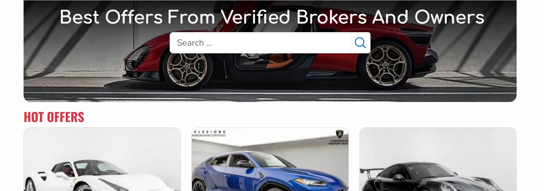 HOT AUTO MARKET Hero